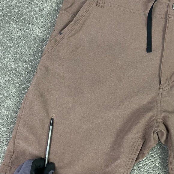 Kuhl Shorts Men's 35 Brown Amphibia Hybrid Swim Hiking Outdoors - Picture 5 of 16